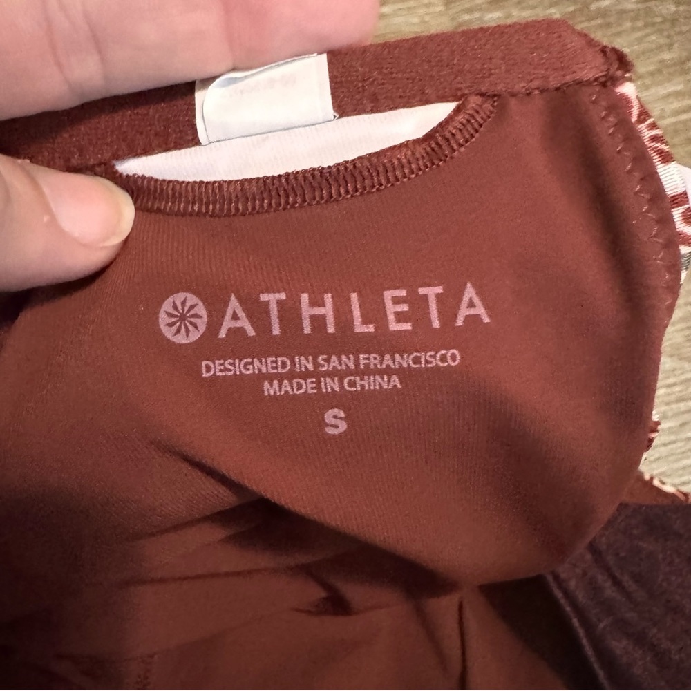 Athleta Aqualuxe Batik Bandeau Bikini Top - Picture 6 of 6